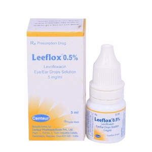 Leeflox 0.5% (Levofloxacin) Centaur (Lốc/10c/5ml)