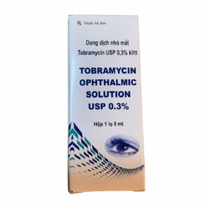 Tobramycin ophthalmic solution usp 0.3 Makcur (H/Lọ /5ml)