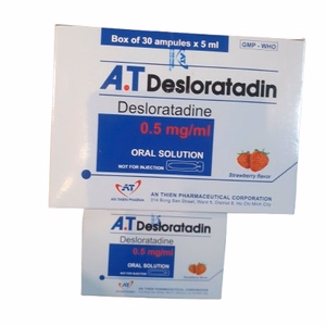 A.T Desloratadin 2.5mg/5ml (0.5mg/ml) An Thiên (H/30 ống)