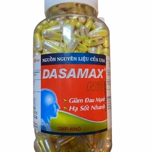 Dasamax Nic 500mg (Paracetamol) Usa Nic Pharma (C/500v)