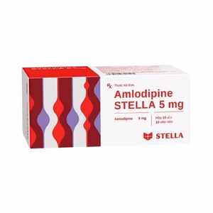 Amlodipine 5mg Stella (H/100v)-Nén