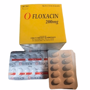 Ofloxacin 200mg Armephaco (H/100v)