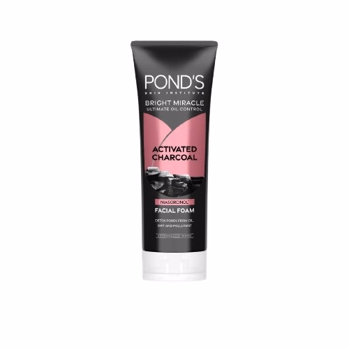 Sữa rửa mặt Pond'S Bright Miracle Activated Charcoal (Tuýp/100gr)