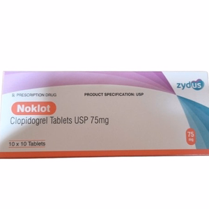 Noklot 75mg (Clopidogrel) Zydus (H/100v)