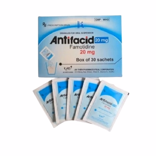 Antifacid 20mg (Famotidin) An Thiên (H/30 Gói)
