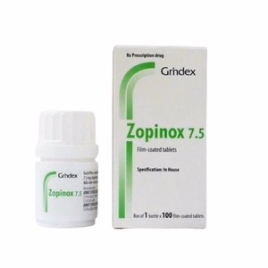 Zopinox 7.5 (Zopiclon) Grindex (C/100v)