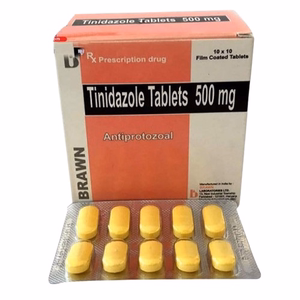 Tinidazole Tablets 500mg Brawn (H/100v)