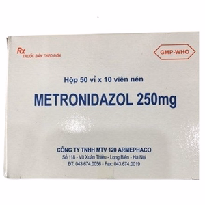 Metronidazol 250mg Armephaco (H/500v)