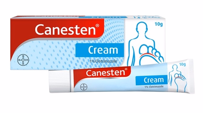 Canesten Cream 1% (Clotrimazol) Bayer (Tuýp 10gr)