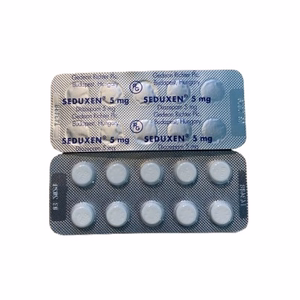 Seduxen 5mg (Diazepam) Gedeon Richter (Vỉ/10 Viên)