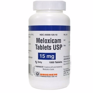 Meloxicam 15mg Tablets, USP Unichem (Lọ/1000v)