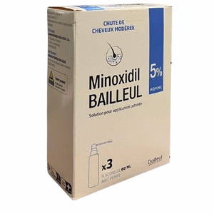 Minoxidil Bailleul 5% Galien Pharma (H/3 Chai/60ml)