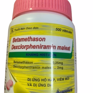 Betamethason Dexclorpheniramin Vacopharm (C/500v)