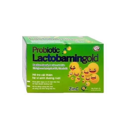 Probiotic Lactobamingold Akopha (Hộp 30 gói x 3g)