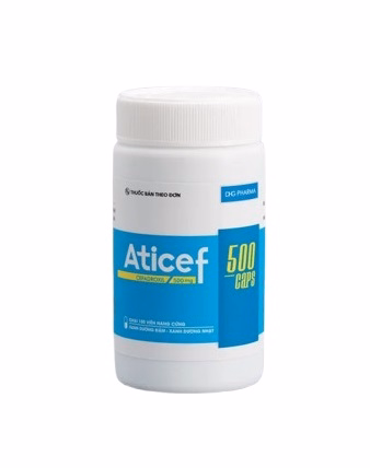 Aticef 500mg (Cefadroxil) DHG Pharma (C/100v)