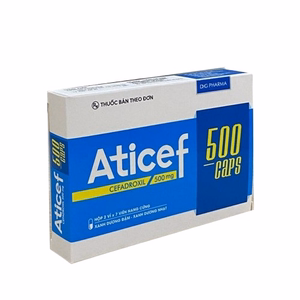 Aticef 500mg (Cefadroxil) DHG Pharma (H/14v)
