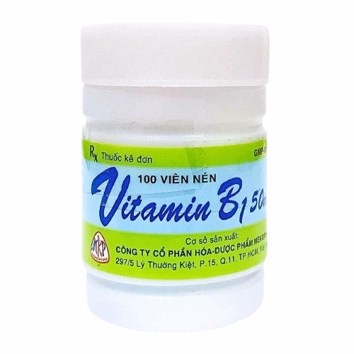Vitamin B1 50mg Mekophar (C/100v)
