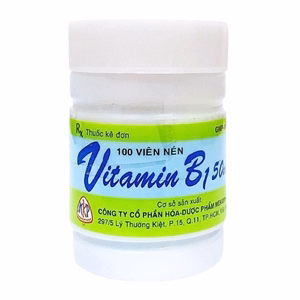 Vitamin B1 50mg Mekophar (C/100v)