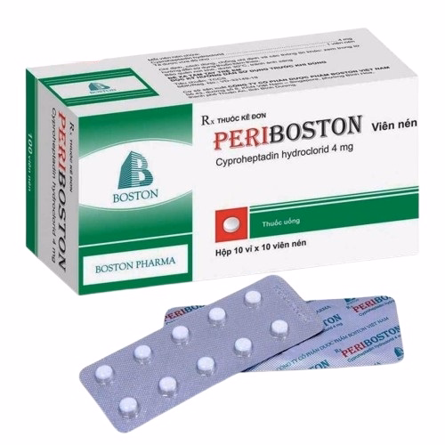Periboston 4mg (Cyproheptadin HCl) Boston (H/100v)