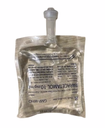Paracetamol 10mg/ml Allomed (Bịch/100ml)-Thùng/48 Bịch