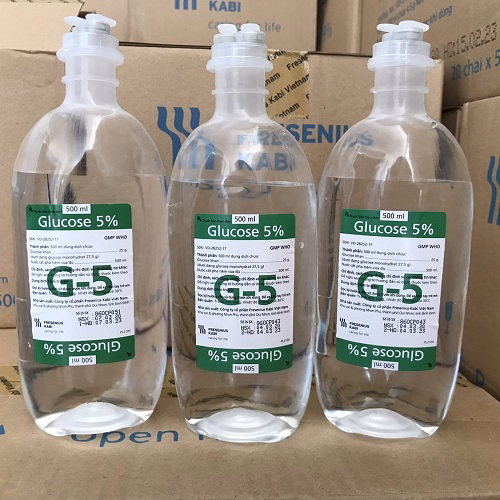 Glucose 5% Fresenius Kabi Chai/500ml-Thùng 20 Chai