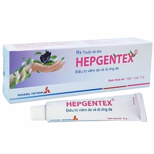 Hepgentex (Betamethason-Clotrimazol-Gentamicin) Roussel (Tuýp/10gr)