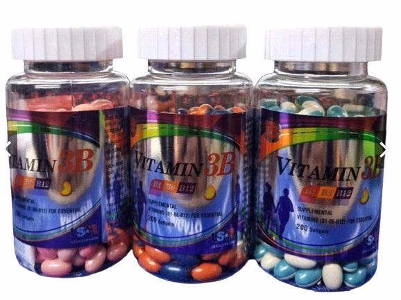 Vitamin 3B (B1- B6 - B12) Usar C/200v)