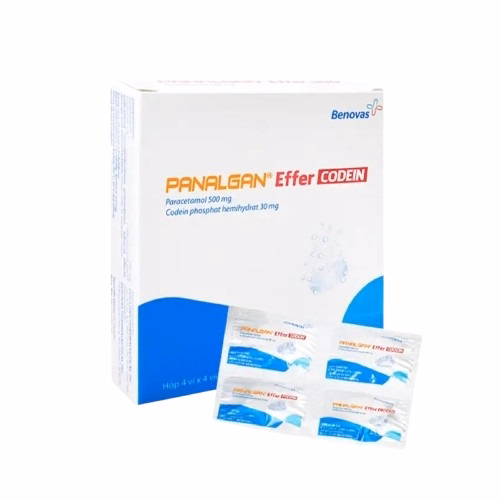 Panalgan Effer (Paracetamol 500mg + Codein 30mg) Pharimexco (H/16v)-Viên Sủi