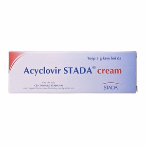 Acyclovir Cream 250mg (Aciclovir / Acyclovir) Stada (Tuýp 2gr)