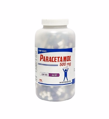 Paracetamol 500mg Pharimexco (C/500v)-Viên nang cứng