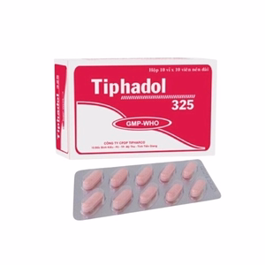 Tiphadol 325 (Paracetamol) Tipharco (H/100v)-Nén Dài