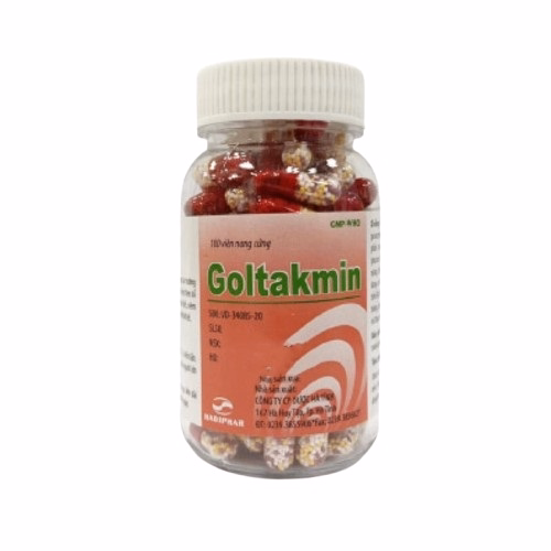 Goltakmin (Paracetamol 325mg + Clorpheniramin 4mg) Hadiphar (C/100v)