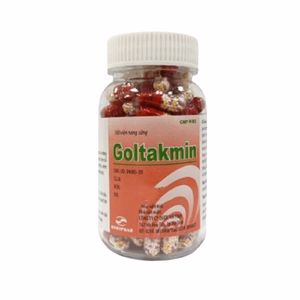 Goltakmin (Paracetamol 325mg + Clorpheniramin 4mg) Hadiphar (C/100v)
