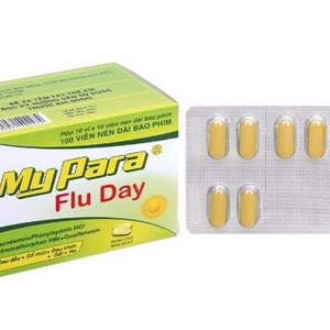 MyPara Flu Day (Paracetamol 500mg + Dextromethorphan 15mg + Phenylephrin 10mg + Guaifenesin 200mg) SPM (H/100v)