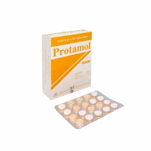 Protamol (Paracetamol 325mg + Ibuprofen 200mg) Mekophar (H/100v)