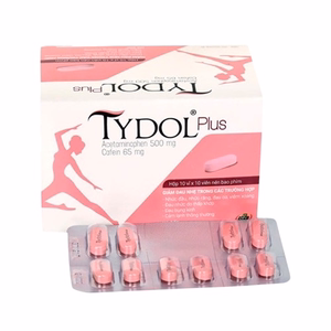 Tydol Plus (Paracetamol 500mg + Cafein 65mg) OPV (H/100v)