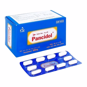 Pancidol (Paracetamol 500mg) TV.Pharm (H/100v)-Nén Dài