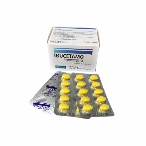 Ibucetamo (Paracetamol 325mg + Ibuprofen 200mg) BV Pharma (H/100v)