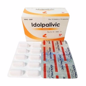 Idolpalivic (Paracetamol 325mg + Ibuprofen 200mg) Thành Nam (H/100v)