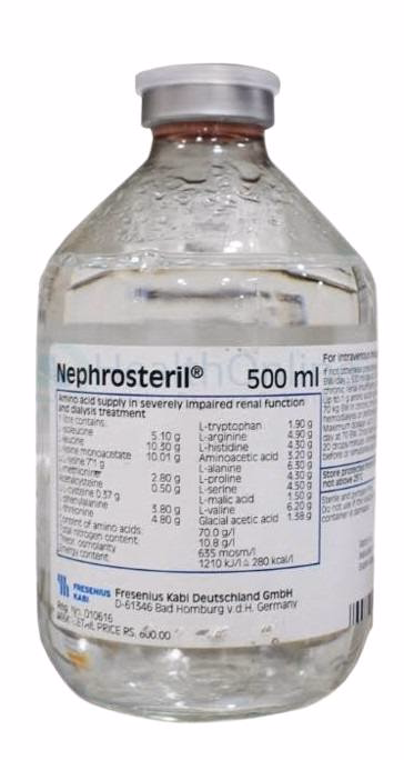 Dịch truyền Nephrosteril Fresenius Kabi (Chai/500ml)