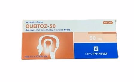 Queitoz-50 (Quetiapin) Davipharm (H/30v)