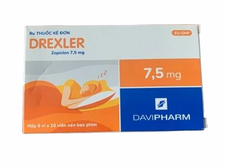 Drexler 7.5mg (Zopiclon) Davipharm (H/60v)