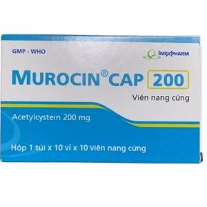 Murocin Cap 200 (Acetylcystein) Imexpharm (H/100v)