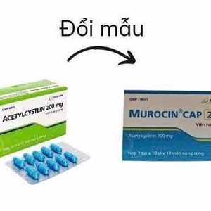 Murocin Cap 200 (Acetylcystein) Imexpharm (H/100v)