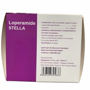 Loperamide 2mg Stella (H/100v)