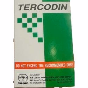 Tercodin (Terpin Hydrat, Codein) Uphace (C/50v)