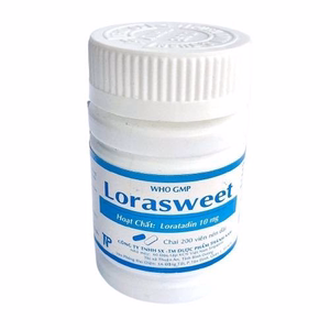 Lorasweet 10 (Loratadin) Thành Nam (C/200v)